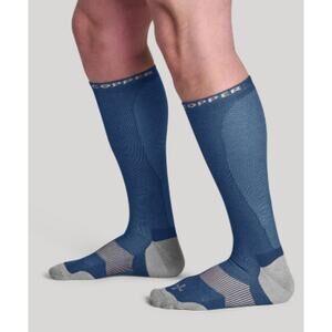 3-Pair Tommie Copper blue white purple unisex ultrafit over The calf socks L NWT
